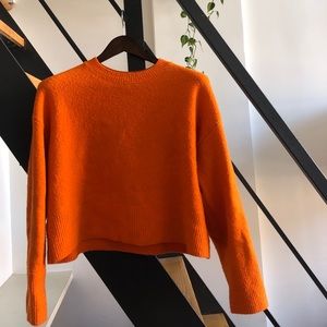 Bright orange & Other Stories sweater. Size S.